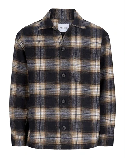 Jack & Jones - JJESoho Ollie Overshirt - Navy Blazer